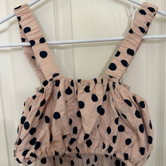 Alia Blue two piece (Coco top) and (Emilie skirt) polka dot set - Picture 4 of 7